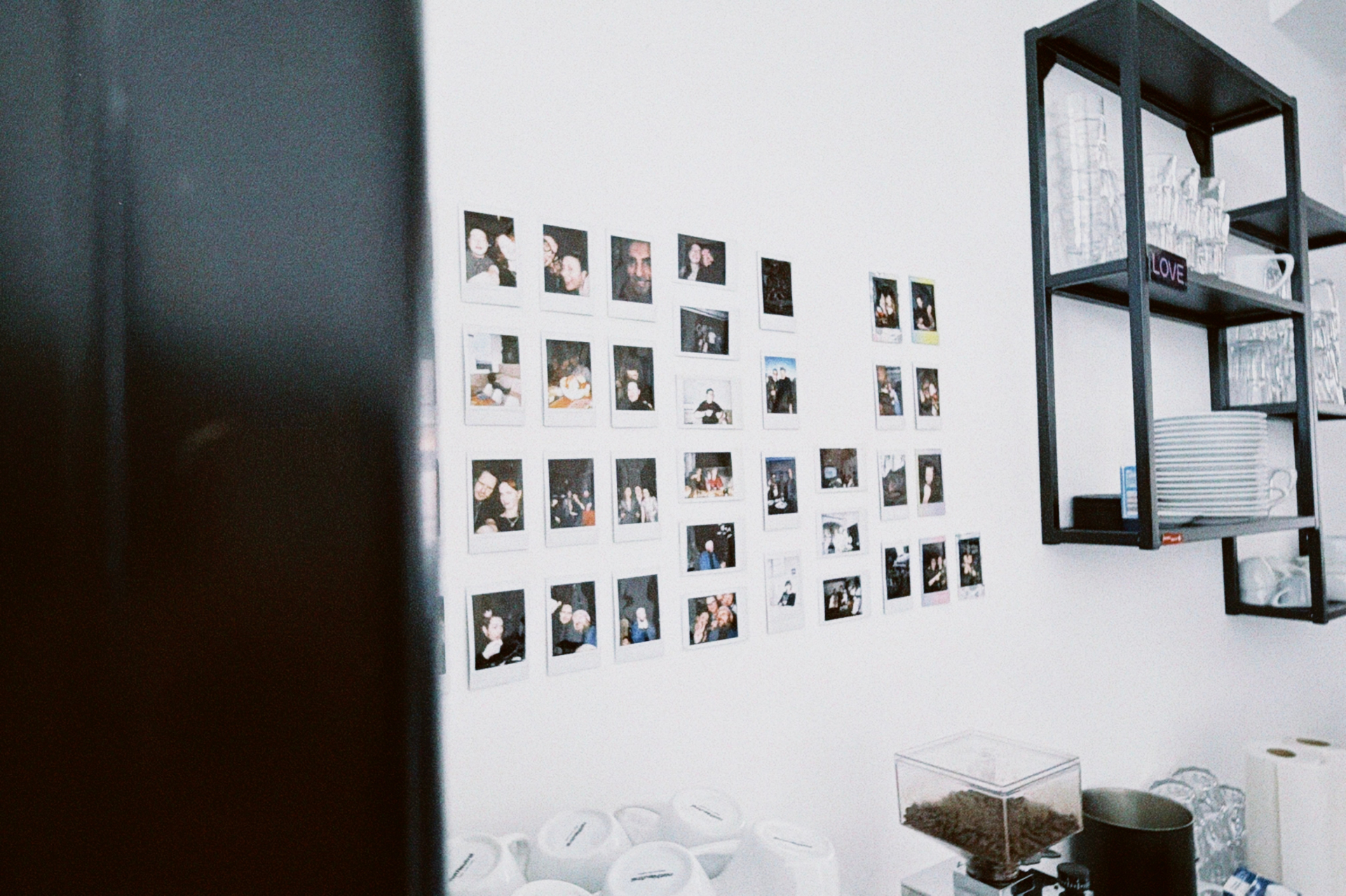 Creative storyboard wall